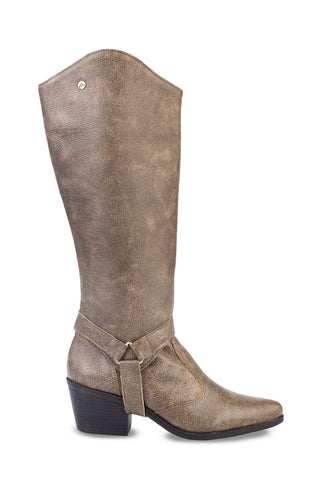 Bota de couro 2 em 1 montaria 003 - Enluaze - Bolsas, Mochilas e Acessórios em Couro Legítimo