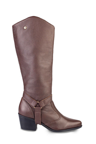 Bota de couro 2 em 1 montaria 003 - Enluaze - Bolsas, Mochilas e Acessórios em Couro Legítimo