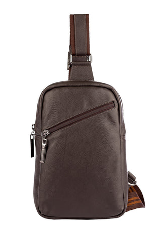 Mini mochila transversal de couro Eric - Enluaze - Bolsas, Mochilas e Acessórios em Couro Legítimo