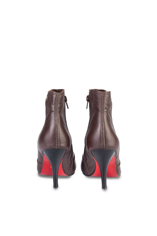 Bota de couro 2 em 1 salto fino 040 - Enluaze - Bolsas, Mochilas e Acessórios em Couro Legítimo