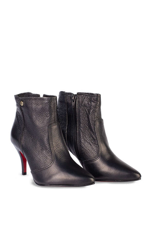 Bota de couro 2 em 1 salto fino 040 - Enluaze - Bolsas, Mochilas e Acessórios em Couro Legítimo