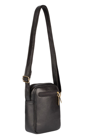 Bolsa shoulder bag de couro liso Pietra - Enluaze - Bolsas, Mochilas e Acessórios em Couro Legítimo