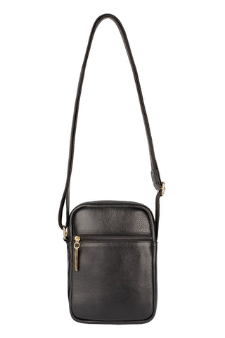 Bolsa shoulder bag de couro liso Pietra - Enluaze - Bolsas, Mochilas e Acessórios em Couro Legítimo