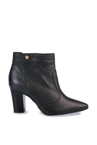 Bota de couro 2 em 1 salto grosso 052 - Enluaze - Bolsas, Mochilas e Acessórios em Couro Legítimo