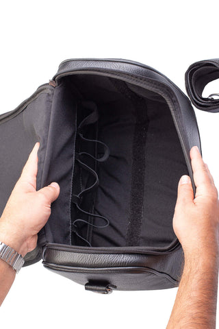 Frasqueira de couro para viagem Roma - Enluaze - Bolsas, Mochilas e Acessórios em Couro Legítimo