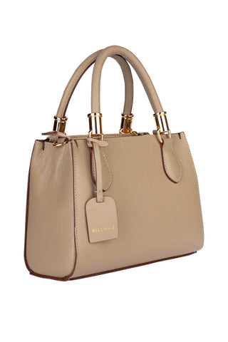 Bolsa baú de couro liso Andressa - Enluaze - Bolsas, Mochilas e Acessórios em Couro Legítimo