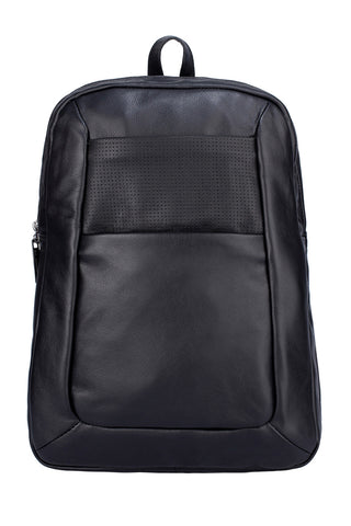 Mochila de couro grande slim Patrick - Enluaze - Bolsas, Mochilas e Acessórios em Couro Legítimo