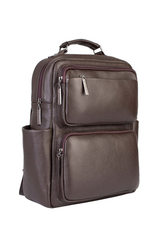 Mochila masculina de couro Lucca - Enluaze - Bolsas, Mochilas e Acessórios em Couro Legítimo