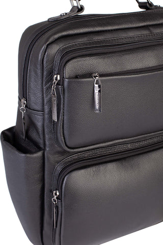 Mochila masculina de couro Lucca - Enluaze - Bolsas, Mochilas e Acessórios em Couro Legítimo