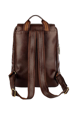 Mochila de couro liso Trip - Enluaze - Bolsas, Mochilas e Acessórios em Couro Legítimo