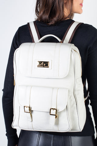 Mochila de couro liso Trip - Enluaze - Bolsas, Mochilas e Acessórios em Couro Legítimo