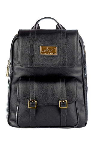 Mochila de couro liso Trip - Enluaze - Bolsas, Mochilas e Acessórios em Couro Legítimo