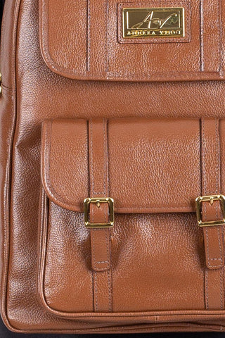 Mochila de couro liso Trip - Enluaze - Bolsas, Mochilas e Acessórios em Couro Legítimo