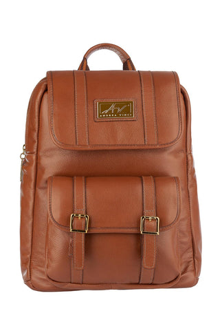 Mochila de couro liso Trip - Enluaze - Bolsas, Mochilas e Acessórios em Couro Legítimo