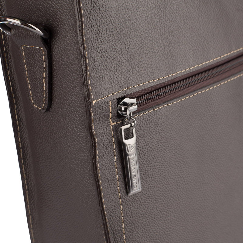 Bolsa/Pasta para notebook em couro Sandro