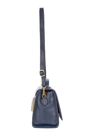 Bolsa pequena transversal de couro croco Deise - Enluaze - Bolsas, Mochilas e Acessórios em Couro Legítimo