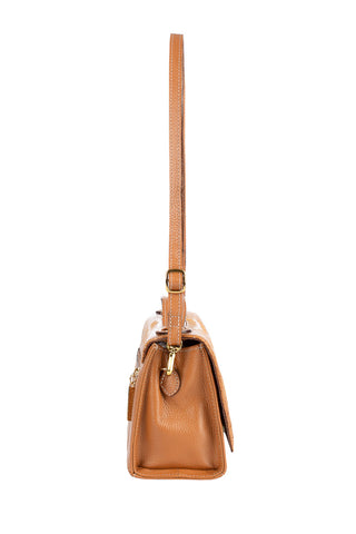 Bolsa pequena transversal de couro croco Deise - Enluaze - Bolsas, Mochilas e Acessórios em Couro Legítimo