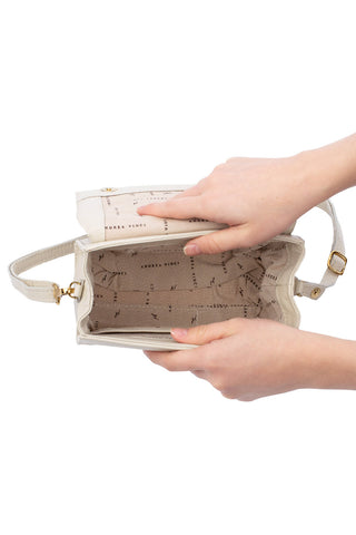 Bolsa pequena transversal de couro croco Deise - Enluaze - Bolsas, Mochilas e Acessórios em Couro Legítimo