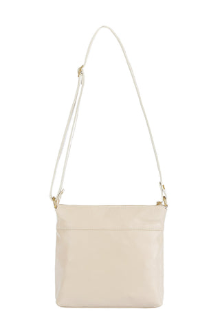 Bolsa transversal matelassê de couro liso Bia - Enluaze - Bolsas, Mochilas e Acessórios em Couro Legítimo