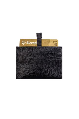 Porta cartões de couro floater Yan 8x10cm - Enluaze - Bolsas, Mochilas e Acessórios em Couro Legítimo