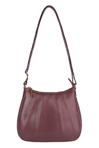 Bolsa transversal em couro liso Greice - Enluaze - Bolsas, Mochilas e Acessórios em Couro Legítimo