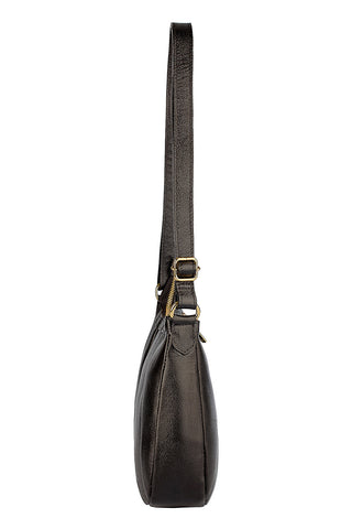 Bolsa transversal em couro liso Greice - Enluaze - Bolsas, Mochilas e Acessórios em Couro Legítimo