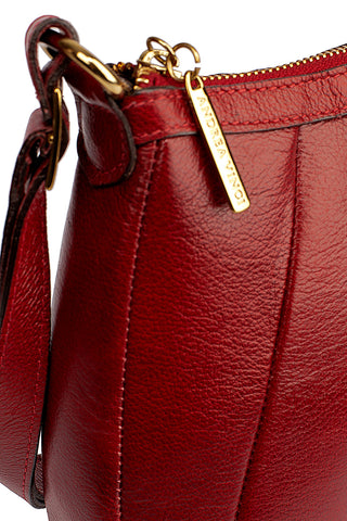 Bolsa transversal em couro liso Greice - Enluaze - Bolsas, Mochilas e Acessórios em Couro Legítimo