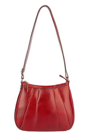 Bolsa transversal em couro liso Greice - Enluaze - Bolsas, Mochilas e Acessórios em Couro Legítimo