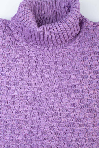 Blusa de malha feminina gola alta 61493 - Enluaze - Vestuário e Acessórios em Couro Legítimo