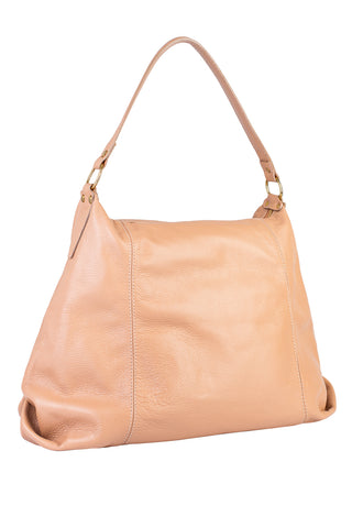 Bolsa saco grande de couro liso Cris - Enluaze - Bolsas, Mochilas e Acessórios em Couro Legítimo