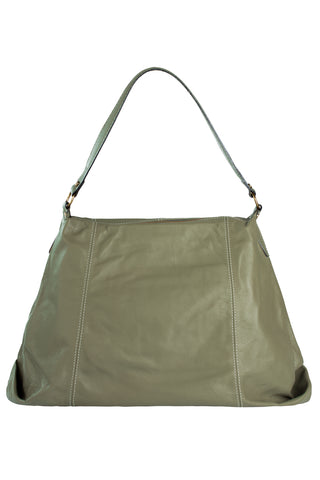 Bolsa saco grande de couro liso Cris - Enluaze - Bolsas, Mochilas e Acessórios em Couro Legítimo