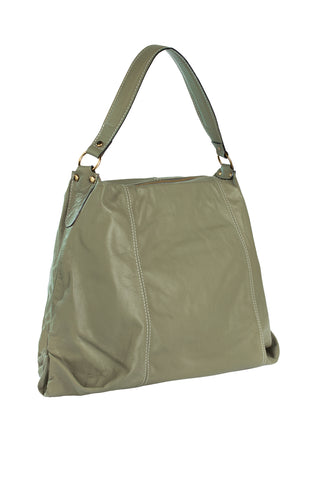Bolsa saco grande de couro liso Cris - Enluaze - Bolsas, Mochilas e Acessórios em Couro Legítimo