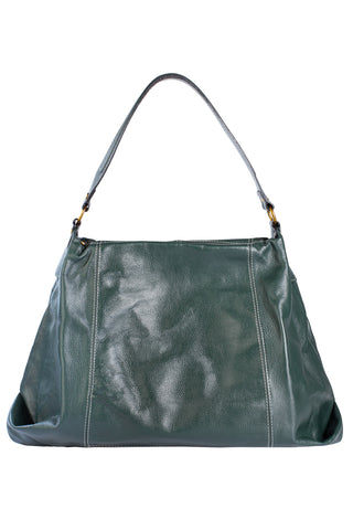 Bolsa saco grande de couro liso Cris - Enluaze - Bolsas, Mochilas e Acessórios em Couro Legítimo