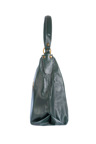 Bolsa saco grande de couro liso Cris - Enluaze - Bolsas, Mochilas e Acessórios em Couro Legítimo
