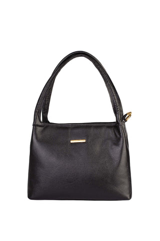 Bolsa básica de ombro em couro liso Maria - Enluaze - Bolsas, Mochilas e Acessórios em Couro Legítimo