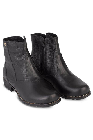Bota feminina de couro cano curto 7600 - Enluaze - Bolsas, Mochilas e Acessórios em Couro Legítimo