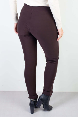 Calça feminina térmica com detalhe lateral 80478 - Enluaze - Vestuário e Acessórios em Couro Legítimo