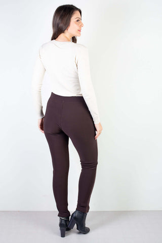 Calça feminina térmica com detalhe lateral 80478 - Enluaze - Vestuário e Acessórios em Couro Legítimo