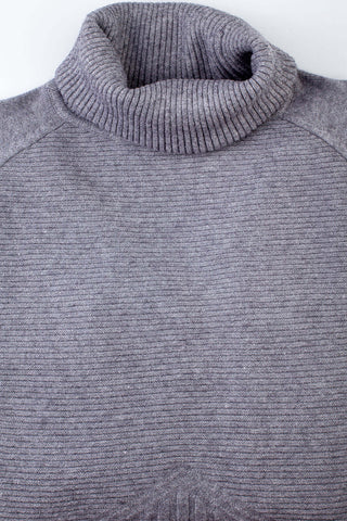 Blusa feminina de tricô gola boba 81148 - Enluaze - Vestuário e Acessórios em Couro Legítimo