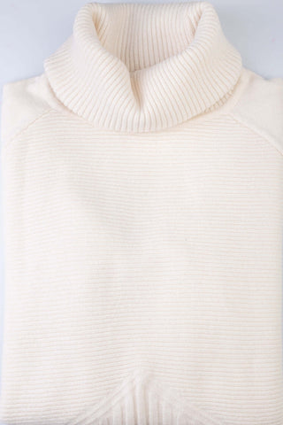 Blusa feminina de tricô gola boba 81148 - Enluaze - Vestuário e Acessórios em Couro Legítimo