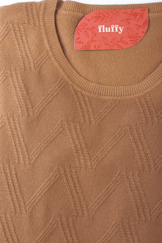 Blusa gola redonda feminina 81158 - Enluaze - Vestuário e Acessórios em Couro Legítimo