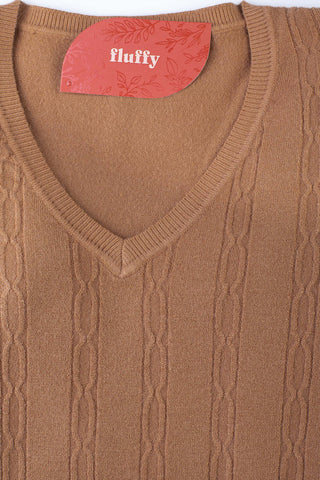 Blusa feminina gola v 81163 - Enluaze - Vestuário e Acessórios em Couro Legítimo