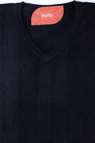 Blusa feminina gola v 81163 - Enluaze - Vestuário e Acessórios em Couro Legítimo