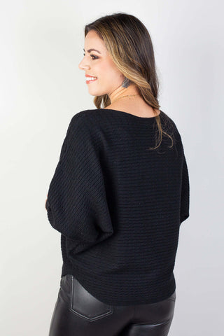 Blusa feminina ponchinho 81196 - Enluaze - Vestuário e Acessórios em Couro Legítimo