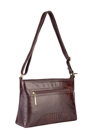 Bolsa transversal de couro liso Antonela - Enluaze - Bolsas, Mochilas e Acessórios em Couro Legítimo