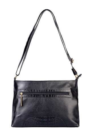 Bolsa transversal de couro liso Antonela - Enluaze - Bolsas, Mochilas e Acessórios em Couro Legítimo