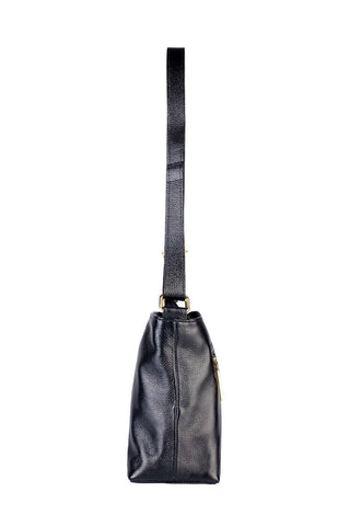 Bolsa transversal de couro liso Antonela - Enluaze - Bolsas, Mochilas e Acessórios em Couro Legítimo