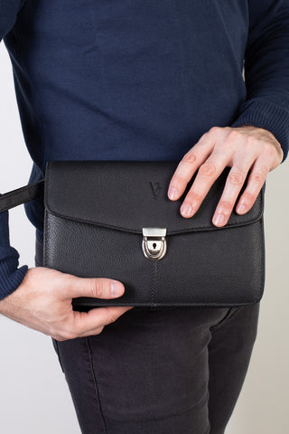 Capanga de couro 18x22x10cm - Enluaze - Bolsas, Mochilas e Acessórios em Couro Legítimo
