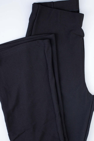 Calça flare cintura alta feminina 80020 - Enluaze - Vestuário e Acessórios em Couro Legítimo
