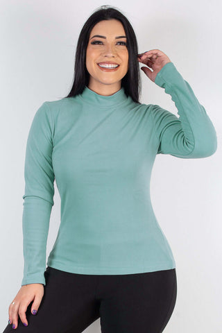 Blusa térmica segunda pele gola rolê 87356 - Enluaze - Vestuário e Acessórios em Couro Legítimo
